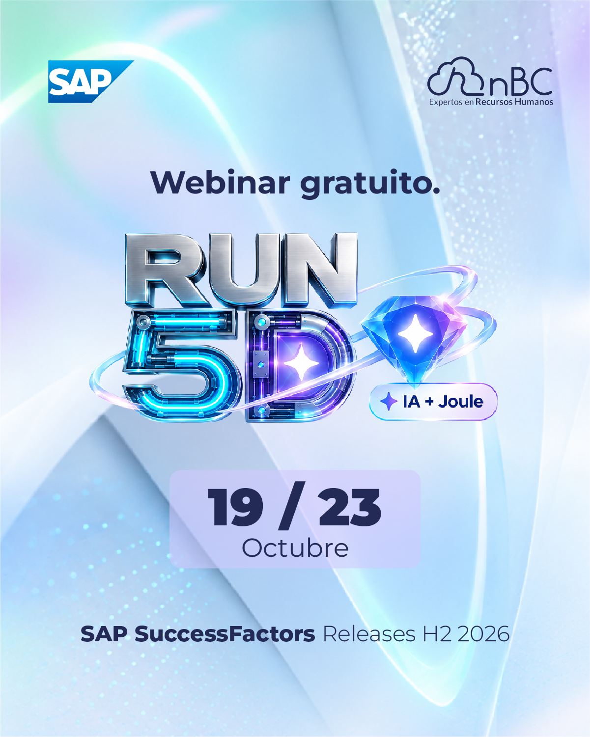 RUN5D 2026 — Webinar gratuito SAP + nBC